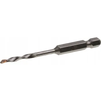 Vrták VRTÁK DO BETONU VRTÁK ŠTÍTKU 4 mm 75 mm ŠROUBOVÁK