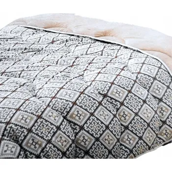 přikrývka SMUKEE Přikrývka s potiskem celoroční 220 x 200 cm BAREVNÉ KOSOČTVERCE 370