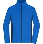 DAIBER JN 1860 / Pánská trečová fleecová bunda - royal/navy XXL