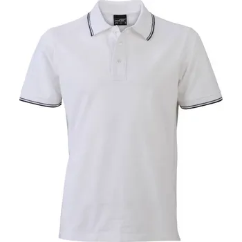 Pánská košile DAIBER JN 986 / Pánská polokošile - white/navy XL
