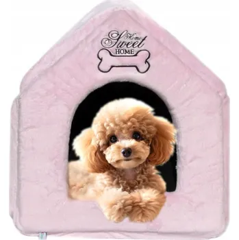 Pelíšek pro psa Domeček Bouda pelíšek potah pro psa jorkšíra, maltézáčka, pudla