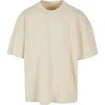 BUILD YOUR BRAND BY 163 / Pánské oversize tričko - sand 4XL