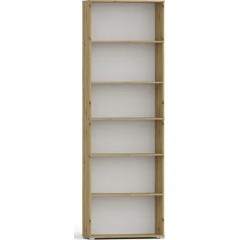 Knihovna Regál Meldo 60 x 215 x 32 cm dub artisan
