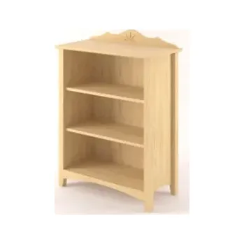 Knihovna Interier-Stejskal | Knihovna Castello masiv borovice S15C - Castello dekory Bílá patina