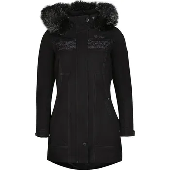 Dámský kabát Kilpi PERU-W Dámský zimní kabát ZL0128KI Černá 46