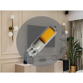 Žárovka NEDES LED žárovka 4W - G9 / COB / 2800K - ZLS614COB