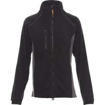 pracovní bunda PAYPER ASPEN+ LADY 001005-0069 / Dámská dvoubarevná fleece bunda - černá/steel grey XL