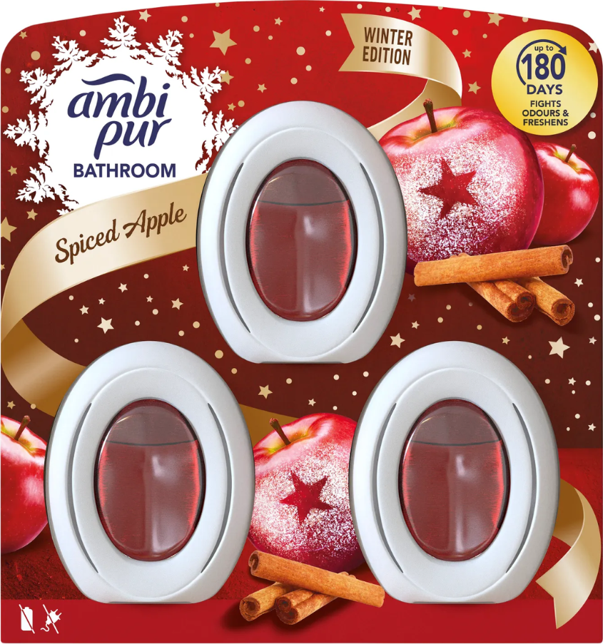 Ambi-Pur AmbiPur Merlion (3x8ml/bli) Spiced Apple