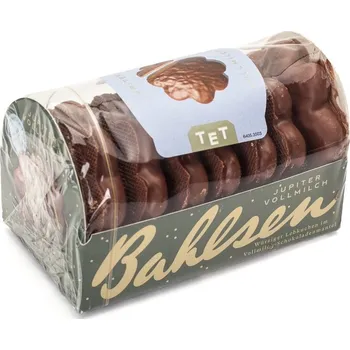Čokoláda Bahlsen Jupiter perníčky v mléčné čokoládě