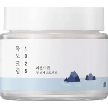 Pleťový krém Hydratační krém na obličej Round Lab 1025 Dokdo Cream pro denní i noční použití 80 ml