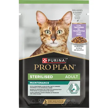 Krmivo pro kočku Purina Pro Plan Sterilised mokré krmivo pro kočky krůta v želé 26x85g