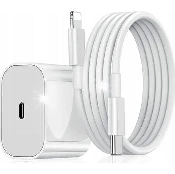 Sada síťové nabíječky PD 20W + kabel pro iPhone Lightning 200 cm Koanni