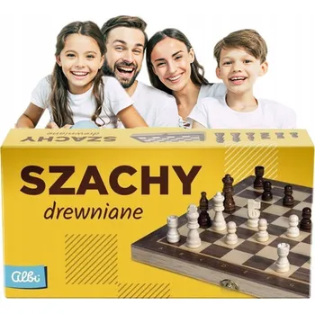Desková hra DŘEVĚNÉ ŠACHY PRO DĚTI RODINNÁ HRA STRATEGICKÁ HRA DESKOVÉ HRY PRO DĚTI SPOLEČENSKÉ HRY HRA HRY PRO CELOU RODINU INTEGRAČNÍ HRY Albi polska