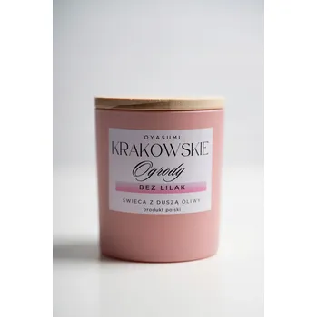 Svíčka Vonná svíčka olivová Krakovské zahrady Oyasumi