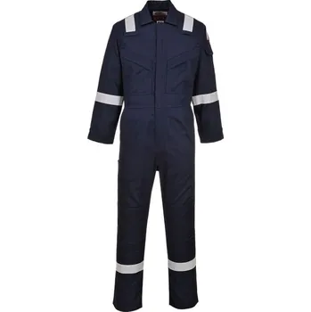 Pracovní kombinéza PortWest | Odlehčená antistatická kombinéza 210g - Navy / XL / XL / modrá