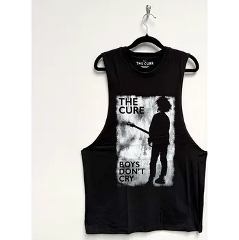 Pánské tílko The Cure tílko, Boys Don't Cry B&amp;W Black, pánské XL