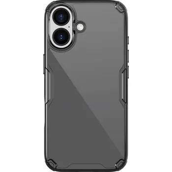Pouzdro na mobilní telefon Nillkin Nature TPU PRO Kryt pro Apple iPhone 17 Transparent Black