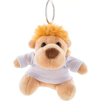 plyšák LioFob plyšový přívěsek na klíče s lvem - hnědá - AP800060