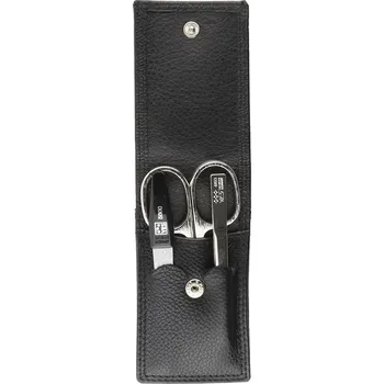 Ano Cestovní sada na manikúru z kůže Solingen 99262 černá