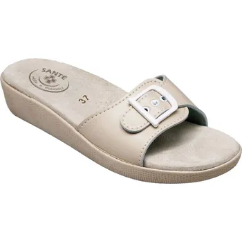 Pracovní obuv SANTÉ SI/03D / Dámské zdravotní pantofle - béžová 40