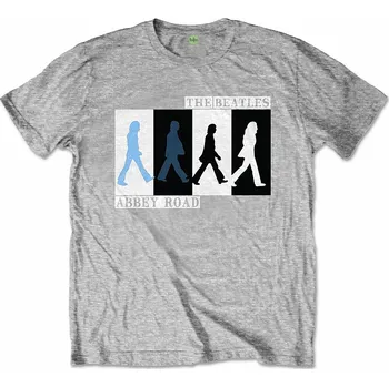 Chlapecké tričko The Beatles tričko, Abbey Road Colours Crossing Grey, dětské XL velikost XL věk (7-8 let)