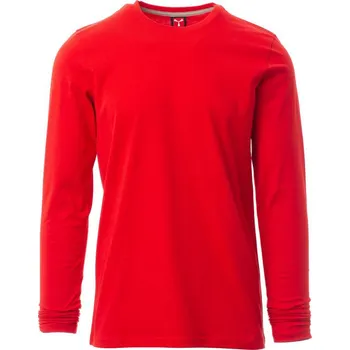 PAYPER PINETA 000893-0033 / Pánské triko s dlouhým rukávem - červená 4XL