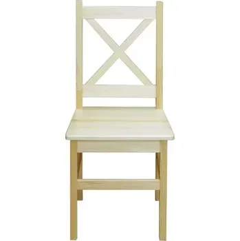 Jídelní židle Interier-Stejskal | Židle Classic masiv borovice CK246 - Castello dekory Bílá patina