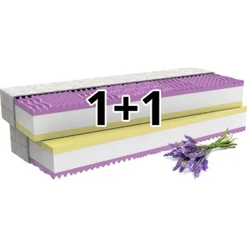 Matrace MPO | Ortopedická matrace 1+1 LEVANDULE COMFORT - Rozměr matrace 120x200, Potah matrace MPO Aloe Vera