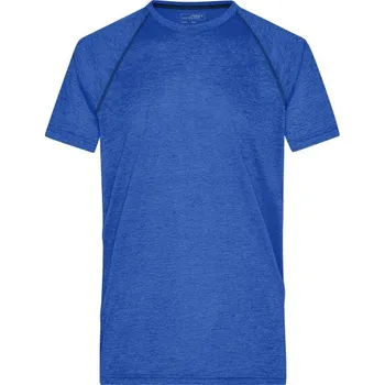 DAIBER JN 496 / Pánské funkční tričko - blue melange/navy L