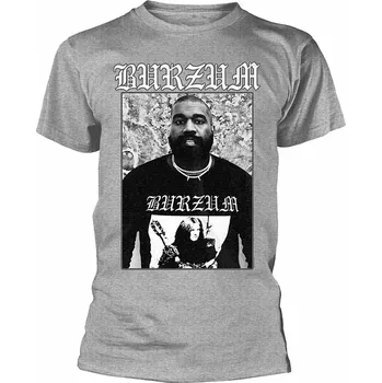 Pánská móda Burzum tričko, Black Metal Grey, pánské L