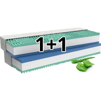 Matrace MPO | Ortopedická matrace 1+1 ALOE COMFORT - Rozměr matrace 160x200, Potah matrace MPO Medico