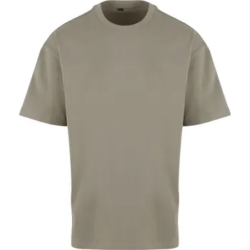 Pánské tričko NEW MORNING STUDIOS NM 003 / Unisex oversize tričko z těžké bavlny - pale olive XL