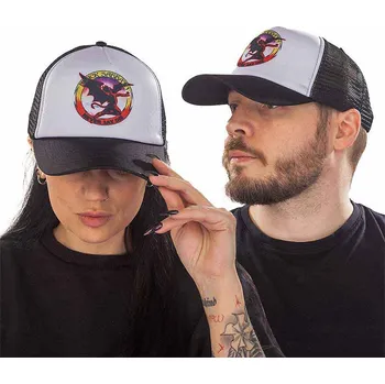 Kšiltovka Black Sabbath kšiltovka, Never Say Die Mesh Back Black & White