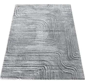 Koberec Kusový koberec Serenity - vzor 1 - šedý Rozměr koberce: 80x150 cm