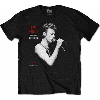 Pánské tričko David Bowie tričko, Dallas '95 BP Black, pánské M