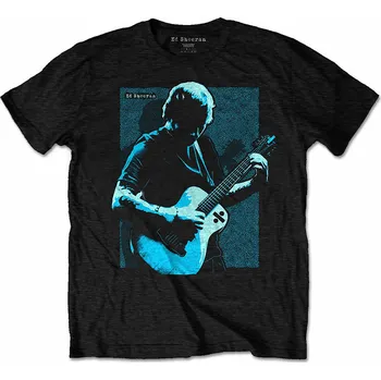 Pánská móda Ed Sheeran tričko, Chords Black, pánské XL