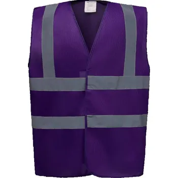 reflexní vesta YOKO HI-VIS HVW100 / Bezpečnostní vesta - purple XXL