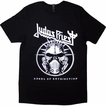 Pánské tričko Judas Priest tričko, Angel Of Retribution Headshot Black, pánské L