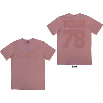 Pánské tričko Black Sabbath tričko, Never Say Die Stone Wash BP Kashmir Red, pánské XXL