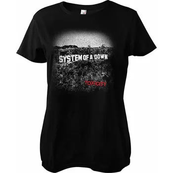 Dámské tričko System Of A Down tričko, Toxicity V.2 Girly Black, dámské XXL