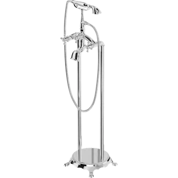 Vodovodní baterie Mexen Retro volně stojící baterie vanová, chrom - 75933-00 Vanovo-sprchové baterie