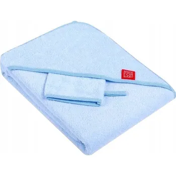 Prostěradlo Duet Baby deka s kapucí Duet 80 x 80 cm modrá