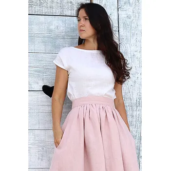 Dámské tričko Lotika Dámské české tričko Lotika ze 100% lnu 714627