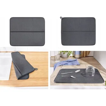 Odkapávač na nádobí Pěnová podložka oboustranná odkapávač na nádobí savá 44x36 cm