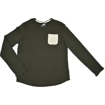 Pánská mikina Hailys Sam Pánská mikina BQ-5478961-01 BQ-5478961-01_khaki S