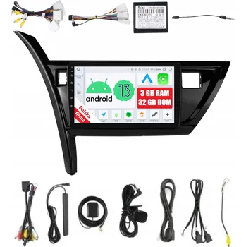 Autorádio 2DIN AUTORÁDIO S NAVIGACÍ ANDROID PRO TOYOTA COROLLA XI (E170) 3/32 GB DSP CARPLAY LTE