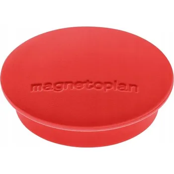 Kancelářský nábytek Magnet Magnetoplan Discofix Junior červený 34mm