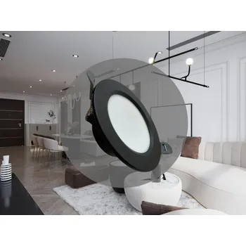 NEDES LED svítidlo 7,5W 4000K / SMD / BK - LDL321B