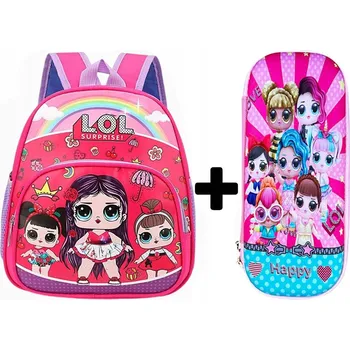 Dětský batoh Batoh LOL Surprise Jelly Pens s více Batoh pro předškoláky pro chlapce a dívky, vícebarevný