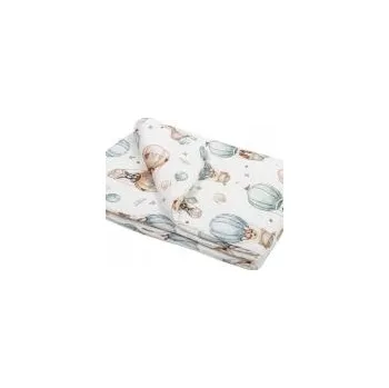 přikrývka Bavlněná přikrývka do postýlky 120x60 cm Pejsci 90x120 cm Bonjour Cherie